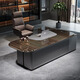 Aosenming high-end boss desk desk simple modern president desk high-end leadership executive desk office workbench 2.0 meters boss desk