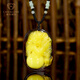 Jiale beeswax pendant for men and women with leather dragon, rich and auspicious pendant amber beeswax necklace pendant birthday gift