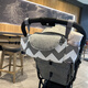 Stroller hanging bag Nordic style stroller hanging bag Storage bag Multifunctional bottle storage bag New life Light gray_Twilight Star River