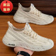 Changxiang Huili große Männerschuhe für Frühlings- und Sommer 2025 Neue atmungsaktive Mesh-Schuhe für Männer 4546 47 48 Rennen lässig Sportschuhe FH-YIBO 25-2 Schwarz 44