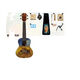 Tom Brand Ukulele 21 Zoll 23 Zoll 26 Zoll Vier-Saite Small Gitarre Uklili Anfänger S1 (ehemals TUC-200B Upgrade-Modell)