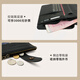 Master Lu Passport Wallet integrada en una, cepillado antirrobo multifuncional, almacenamiento de viajes, cabestro de cuello, certificado de cuello, clip de pasaporte portátil, billetera de monedas, negro (con cuerda del cuello)