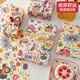 DOROCH cartoon wrapping paper 6 pieces New Year gift kindergarten Spring Festival activity gift wrapping bag book paper flowers