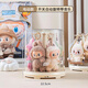 GOTO Labubu figure cabinet labubu display cabinet Bubble Mart figure blind box display box pendant storage rack transparent manual model Labubu pendant storage box 1 (can be placed on one end without hiding)