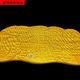 FKIV golden nanmu tea tray root carving whole piece of natural solid wood Kung Fu Chinese drainage tea tray log simple sub-light gray 1047-880