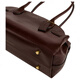 Coach Empire Carryall 34 Brand Logo Reißverschluss Verschluss verglaste Lederhandtasche Umhängetasche alte Version - Glasurbeutel (Bag + Staubbeutel)