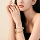 Chenshi Dopamine Colored Crystal Bracelet Gravel Bracelet String Niche Exquisite Women's Bracelet Comes with Certificate
