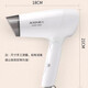 Superman (SID) hair dryer for home use, high power, high air volume, constant temperature, quick-drying, student hair dryer for dormitories, gift for girlfriends and family, travel, compact, portable and foldable RD1210 constant temperature hair care | three-speed adjustable