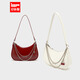 IEF/Aiyifu Fashion Bolsas para mujeres 2025 Summer NUEVO Francés Minimalista Minimalista Estilo Axilas de una sola hombro Red All Size