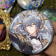 Yusen Ice Star Eisenkonzert Hayao Huangquan Sonntag Fan Animation Mizuko Creative Badge Double Flash Barji School New Valley H3527 Jingyuan [Yintang] -58mm Double Flash Barji