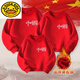 G.duck Year of the Dragon zodiac year parent-child wear autumn and winter 2025 new family of three and four red mother-daughter mother-child sweatshirt jacket dragon plus velvet red child 150