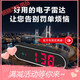 2024 New Electronic Dog Driving Safety Warning Instrument Colorful HUD Car Display Early Warning Speed Radar Flagship Upgrade Beidou Colorful Slide Show Car Charger Smart Time Mobile Phone Internet National Prediction
