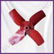 Accesorios de ventilador de flujo axial de la hoja yunmao SF de la hoja de la hoja de aire de la hoja de aire del ventilador del ventilador del ventilador del ventilador impulsor de hierro fundido engrosado y duradero 385*1416 Nota de orden de tamaño de orificio personalizado