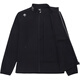 
DESCENTE solid color stand collar long sleeve jacket uniform for men and women white 110