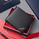 Williampolo Kaiser Paul Herren Brieftasche Sinn kurzer Geldbörse Echtes Leder Brieftet Cowhide Wallet Pocket Wallet Real Cowhide 201530 Grün (mit schwarzer Geschenkbox
