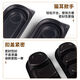 
New disposable lunch box rectangular Japanese packaging box takeaway fast food box sushi bento box plastic partition SZ1047 double grid with lid 550ml 500 sets