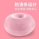 Yoga ball donut thickened explosion-proof sports pregnant women postpartum training apple ball sensory integration Pilates fitness ball purple donut ball + pump