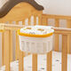 Crib Storage Korb Seite Aufbewahrungskorb Seite Bettbaby Fütterungstisch Windeln Windeln Speichel Handtuch Hanging Bag Same Small Tile_1