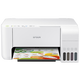Epson (EPSON) color printer home small L3251/3253/3256/3258 student photo mobile office A4 home copy and scan inkjet ink warehouse all-in-one machine. Returns are not supported after unpacking. Teacher L325 White (None) Package Four Large Print Volume