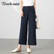 Tachimis Pantalon de large à pattes lâches décontractées pour les femmes 2025 Pantalon à jambe droite drapée de printemps et d'été