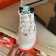 耐克（NIKE）休闲鞋女鞋夏季新款运动鞋Air Jordan Max Aura小康扣篮球鞋 AQ9214-102白色鸳鸯 36.5