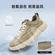 Aokang men's shoes canvas shoes versatile shoes men mesh casual board shoes men sand color 42