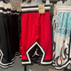 耐克（NIKE）短裤运动裤男裤2025夏季新款休闲裤透气篮球训练五分裤DX1488-100 DX1488-687红色 S 推荐100-120斤