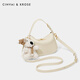 Bag Cinvaikrose Bolsas Crossbody Bag Women's 2025 New Hand Bucket Bag Bagón de lingote de estilo coreano Beige