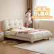 LINSY KIDS Lin's children's bed boys and girls single bed small apartment bedroom princess bed 1.35*2 meters PC368-A