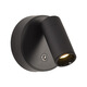 Nachtlampenlampe Leselampe, keine Installation, keine Verkabelung, keine Rotation, Schlafzimmer rotierende Magnet-LED