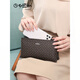 Goldlion Wallet Women's Clutch Bag Women's Bag-Sense Gift for Mom 2025 New Handbag Beige Official