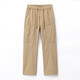 Hailan Home's work pants men's spring and autumn style American loose wide-leg sports pants drawstring casual pants men 9885 khaki 2XL