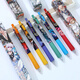 UHFQ spell return to battle new blind box pen creative cartoon cute ins high-value press neutral pen Japanese anime 2 X-6189 Naruto blind box pen random 6 0.5mm 0.5mm x single