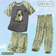 Ultraman 2025 Neuer Ultraman-Jungen Pyjamas Modal MODAL SET SEIL SOME ICE SEIM Dünnstil Kinder-Klimaanzug [Drei-teiliger Set] ST-12347 Nezha AO Bing 165 s Größe Empfohlener Höhe 140-152 cm. Gewicht 6
