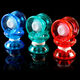 Ai Yu Yoyo Juguetes para niños Special Crystal Yoyo Live Sleep Swirl Yooyo Boy Boy New Crystal Red Yoyo [colorido doble brillo]