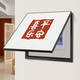 
He Jiangong meter box decoration painting without punching living room cover distribution box switch box multimedia switch box weak current SH1048-Dog rich, mutually prosperous u1 horizontal meter box decoration painting w5 black frame j5 45*35 (can cover width 38*height 28) lift cover w2