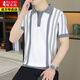 Pic de bois (Tucano) T-shirt à manches courtes à tête de glace à tête de glace à tête de glace pour hommes minces minces minces minces minces minces jeunes top décontractés T6621 noir M 90-105Jin [Jin est égal à 0,5 kg]