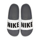 耐克（NIKE）男子缓震拖鞋夏季新款休闲支撑抓地 OFFCOURT BQ4639 001暗灰 38.5