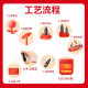 
Three fat egg gift box with five-spice melon seeds original Inner Mongolia specialty Bameng Kui melon seeds snacks New Year's goods snacks mixed flavors 1048g 6 cans gift box