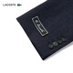LACOSTE French Crocodile Men's 25 Autumn New Felt Wool Suit Jacket|VH9223 725/Dark Mist Blue 48 S/M