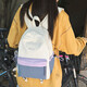 Schoolbag Junior High School Ins College Student Rucksack Großkapazität Reisen Neue Bergstasche vielseitige und leichte Rucksack im Freien im Freien lila