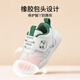 More Rabbit Children's Shoes Spring and Autumn New White Shoes Soft Soled Toddler Shoes Boys Stable Shoes Female Treasure Cartoon Shoes Anti-Kick Indoor Shoes
