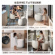 Jiumuwang Haushaltsmop Pool Balkon Bad Fußbad Pool Keramic Mopp Pool Outdoor Garten Mop Pool M1047 Weiß [47x33x40 cm] Einkartherpotgüter