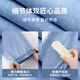 Zhenweis girls' pants 2025 summer new style for girls Tensi casual jeans medium-large children's thin ice silk mosquito-proof pants summer [Tiansi mosquito-proof pants] Denim blue/J solid color 120