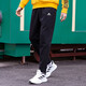 阿迪达斯 （adidas）裤子男裤 2025夏季新款运动裤户外透气休闲跑步健身训练针织长裤 GK9226/棉质针织/弹力裤口 XS