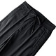 
Seven Wolves summer thin ice silk pants men's hollow casual pants men's loose mesh sports 9901 model [Four zippers on the front and rear] black + gray one size 28 waist two feet one