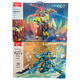 SHANTOULLIN Village Children's National Style Mecha Monkey King Wukong Qinglong Vermillion Bird Boy and Girl assemblant LEGO Building Bloum Model Toys B1278 Shanhai Jing Xuanwu Mecha-Double Form 251