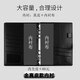 
PAPERBOAT genuine leather notebook handmade loose leaf head layer cowhide notepad business simple high-end office meeting record Our company gift notebook hand account cover can be customized logo [B5] Business black-snap buckle (soft lychee pattern lining cloth)