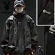 花花公子（PLAYBOY）冲锋外套男女春秋季痞帅轻量户外登山服男美式复古工装夹克男装 745紫色 夹克 L (推荐120-145斤)