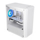 SAMA Fengzhi 240 White Sea View Chassis Black Chassis Supports Matx Tempered Glass Full Side Transparent Small Chassis Supports 240 Water Cooled ITX Cooling Chassis Fengzhi 240 Black Single Chassis